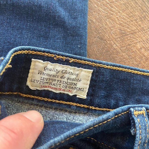 Levi's 720 High Rise Super Skinny - Size 24 - Picture 6 of 8